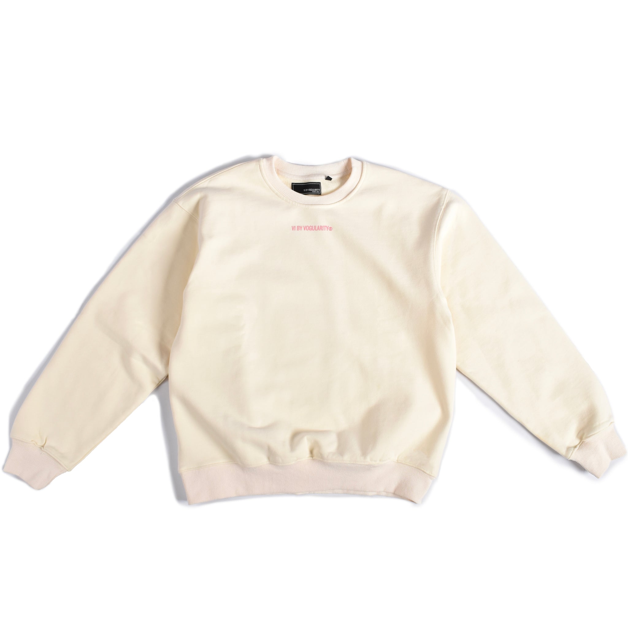 Cream Oversized Sweatshirt